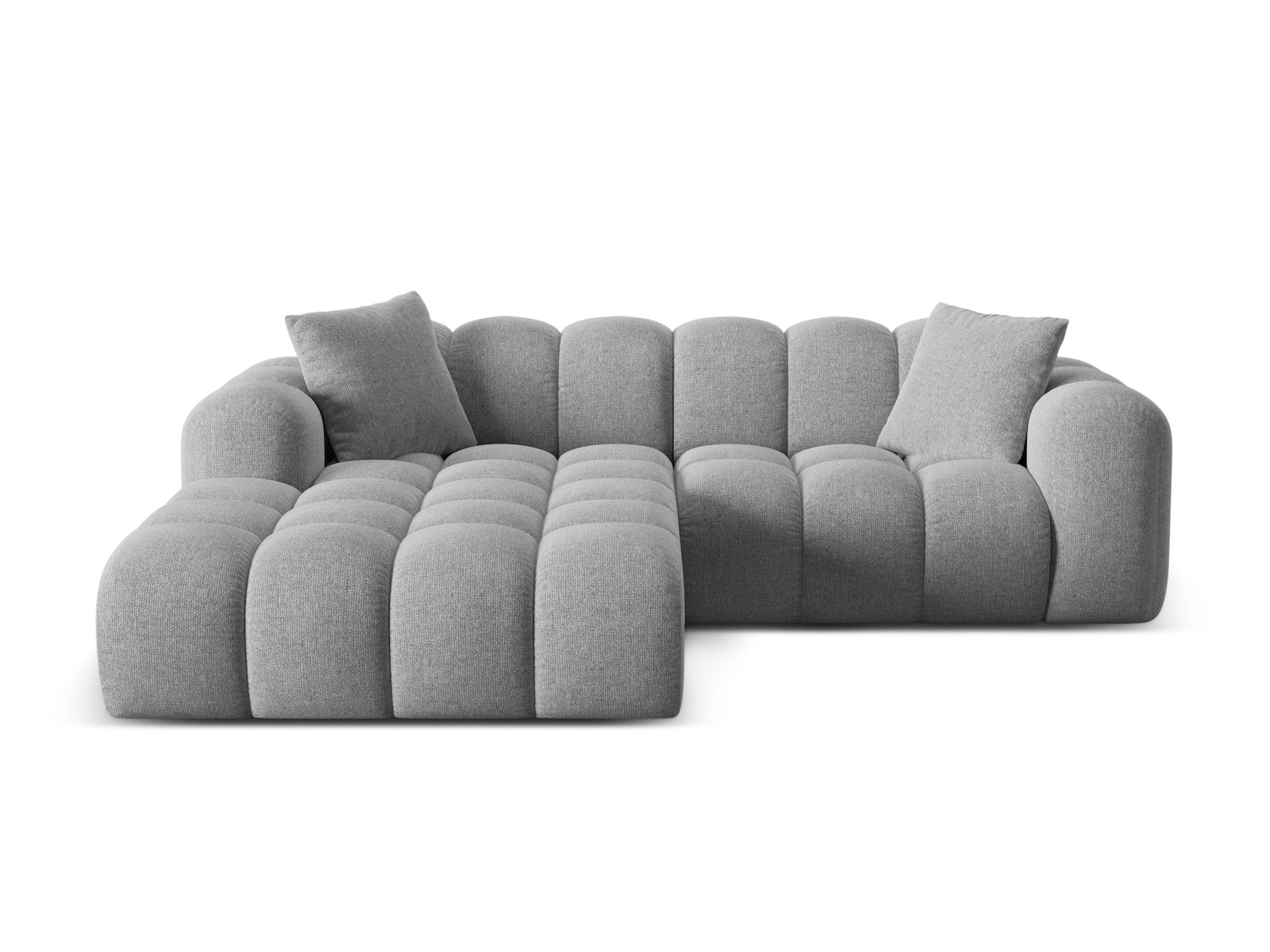 Treno Corner Sofa, 3 Seats, 240x184 cm — Light Grey / Left