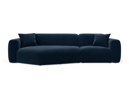 Strino Modular Corner Sofa, 3 Seats, 308x136 cm — Royal Blue / Left