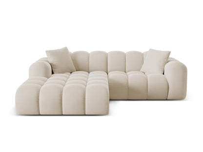 Treno Corner Sofa, 3 Seats, 240x184 cm — Dark Beige / Left