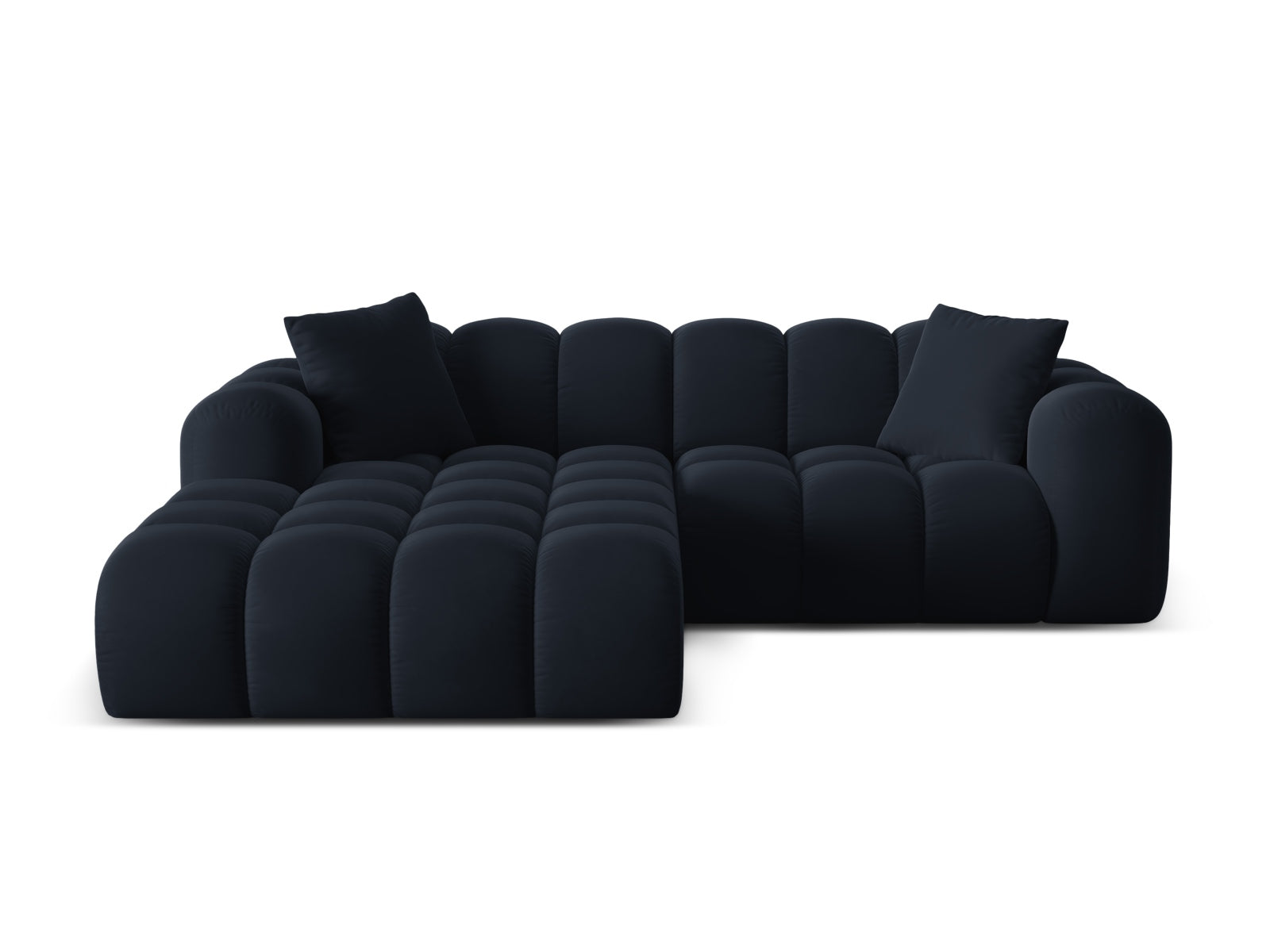 Treno Corner Sofa, 3 Seats, 240x184 cm — Dark Blue / Left