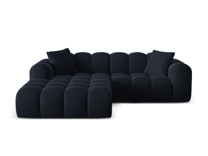 Treno Corner Sofa, 3 Seats, 240x184 cm — Dark Blue / Left