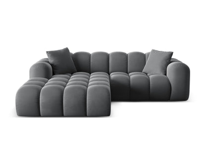 Treno Corner Sofa, 3 Seats, 240x184 cm — Grey / Left