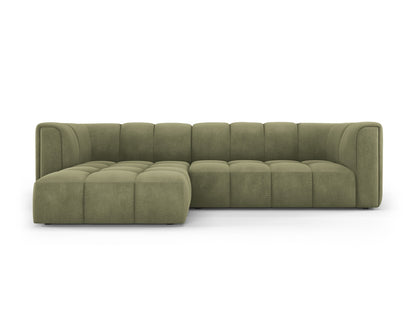 Moritz Modular Corner Sofa — Light Green / Left