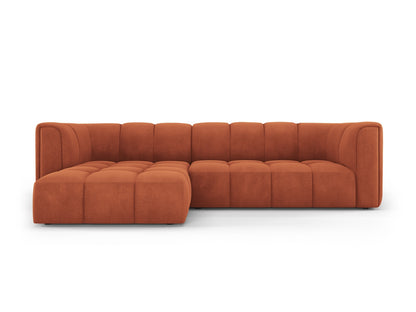Moritz Modular Corner Sofa — Orange / Left