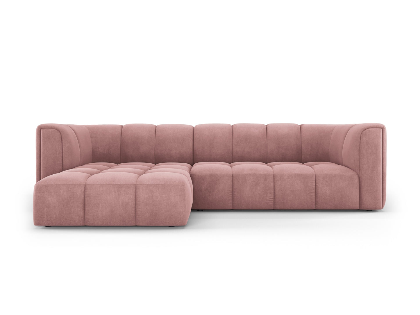 Moritz Modular Corner Sofa — Pink / Left