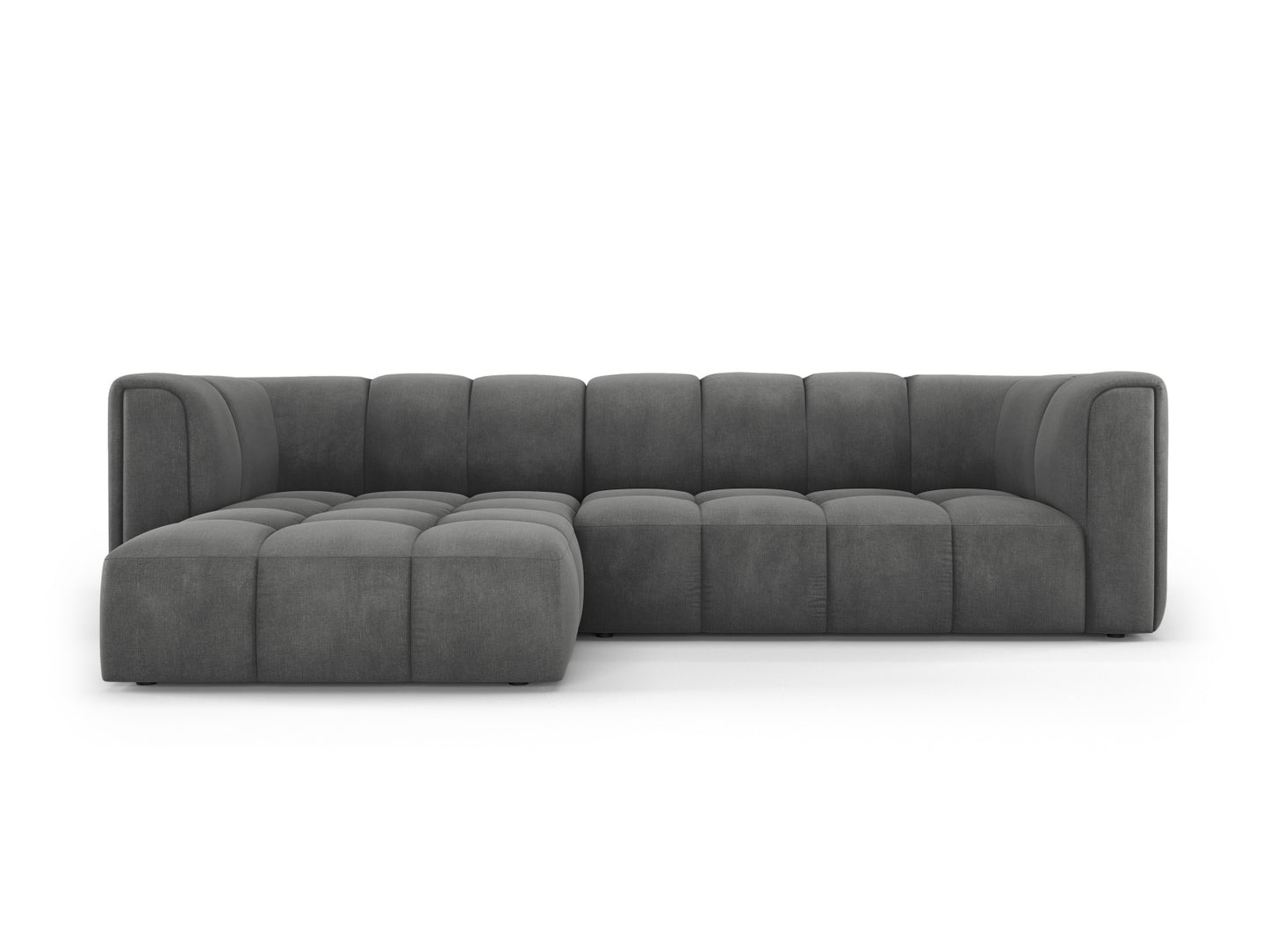 Moritz Modular Corner Sofa — Dark Grey / Left