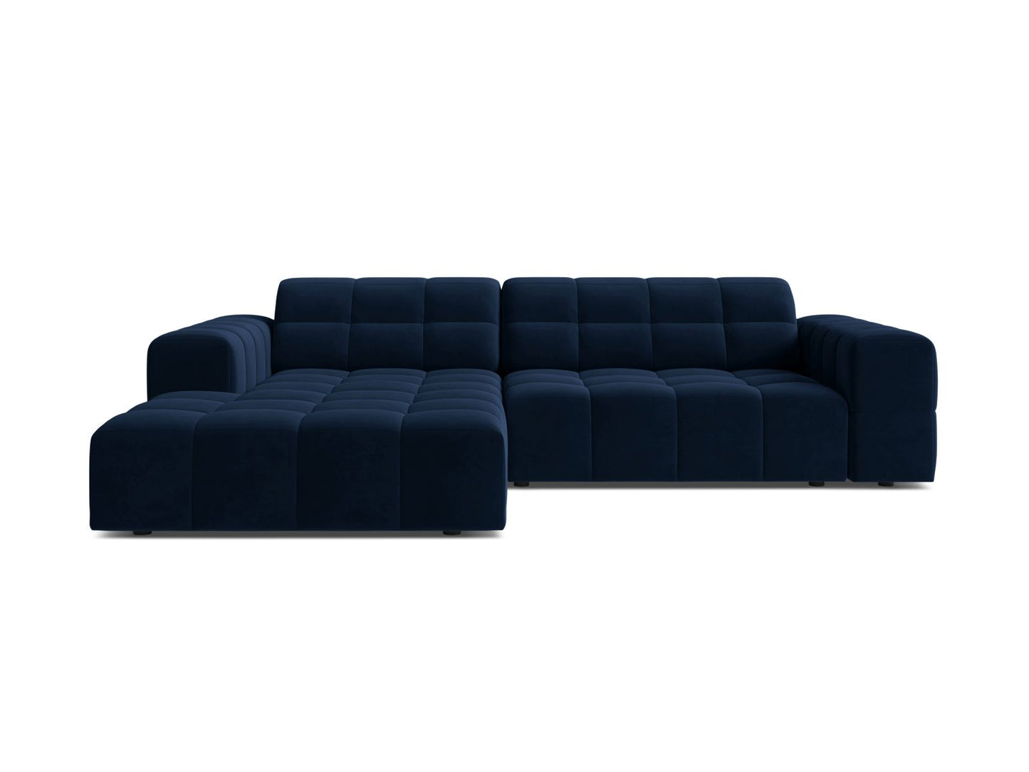 Chicago Corner Sofa, 3 Seats, 234x167 cm — Royal Blue / Left