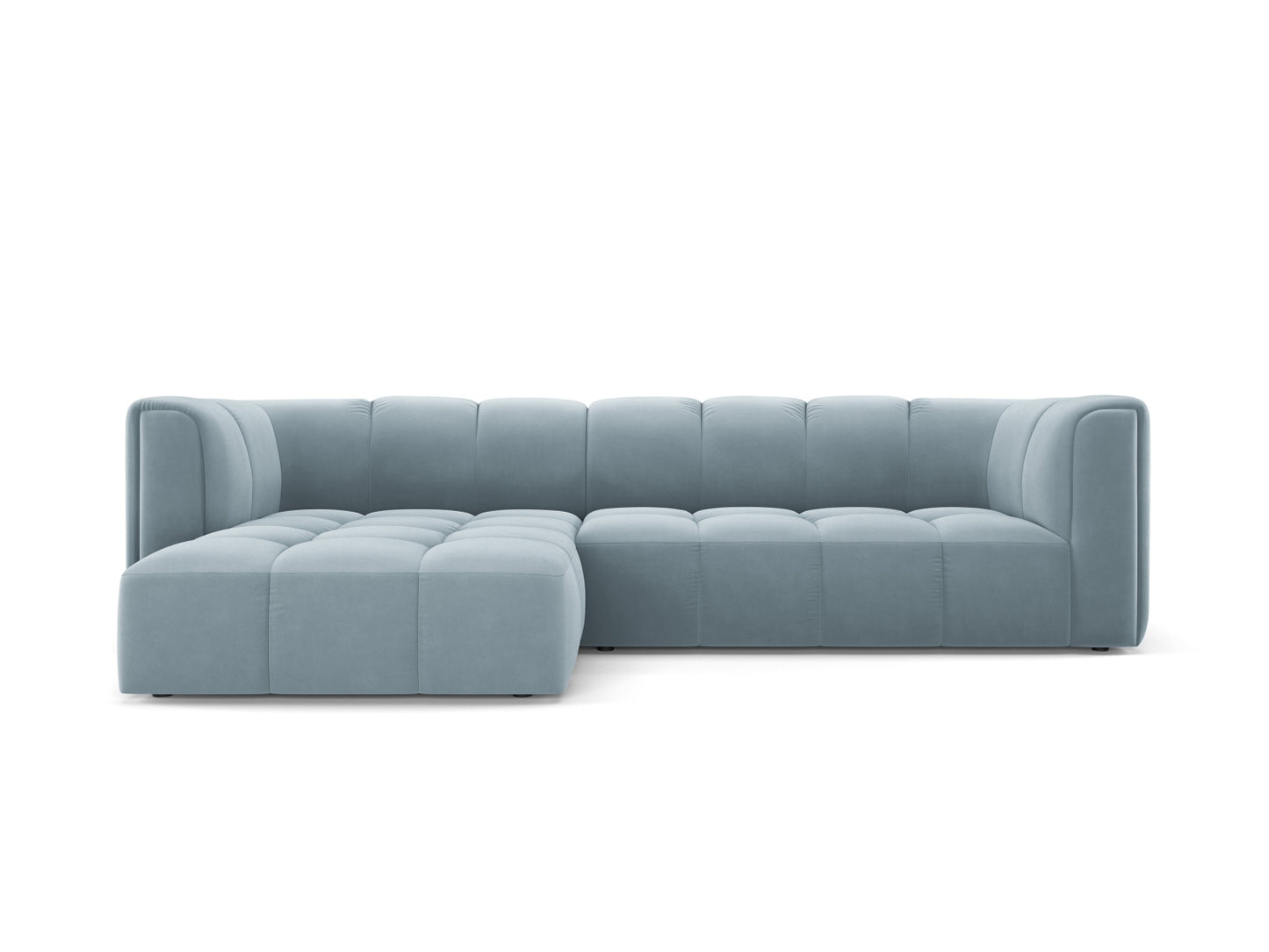 Moritz Modular Corner Sofa — Light Blue / Left