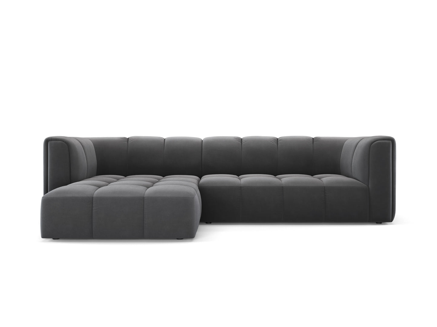 Moritz Modular Corner Sofa — Grey / Left