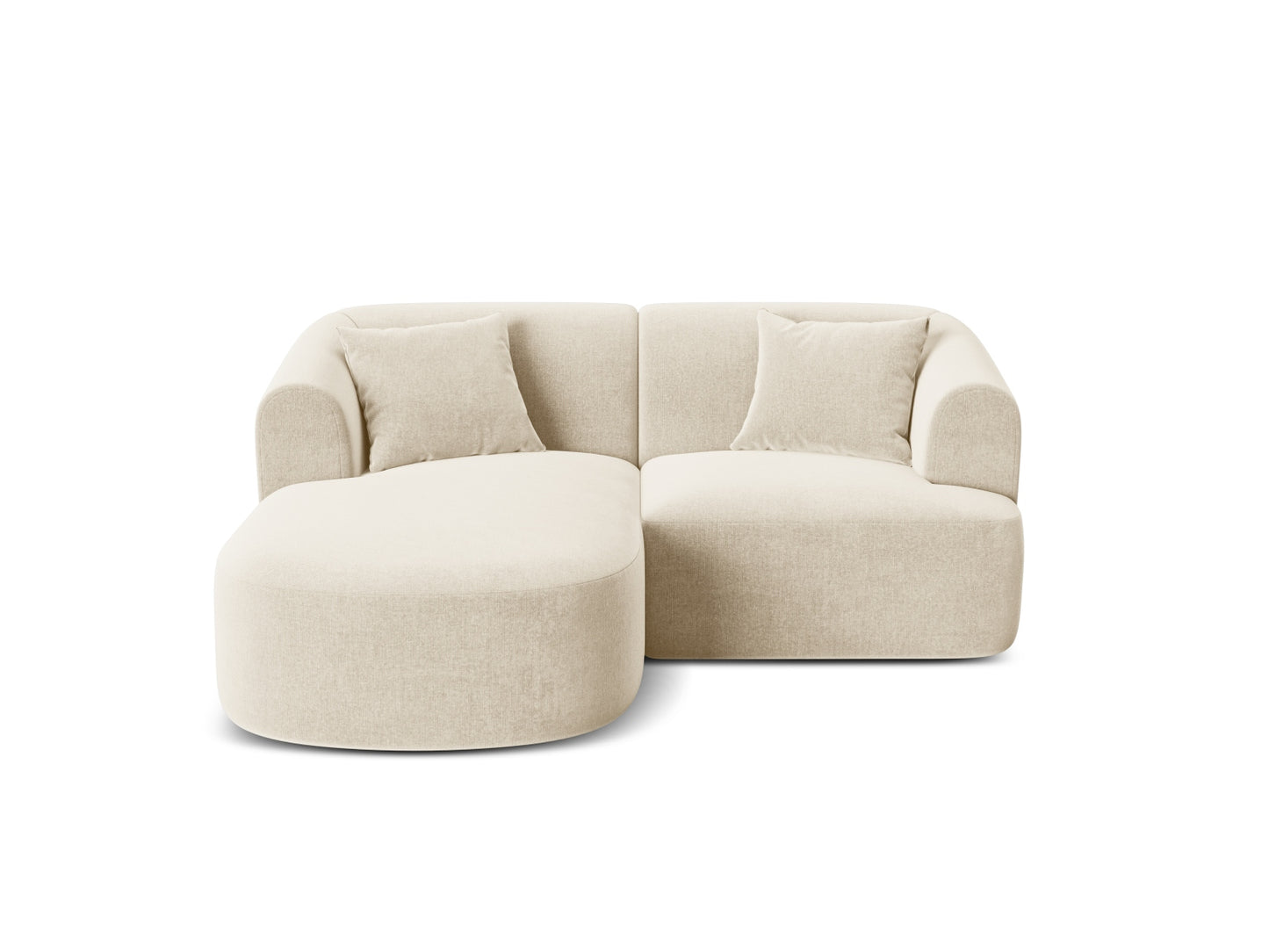 Campi Modular Corner Sofa — Light Beige / Left
