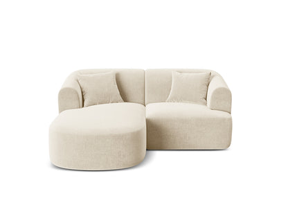 Campi Modular Corner Sofa — Light Beige / Left