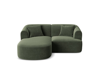 Campi Modular Corner Sofa — Green / Left