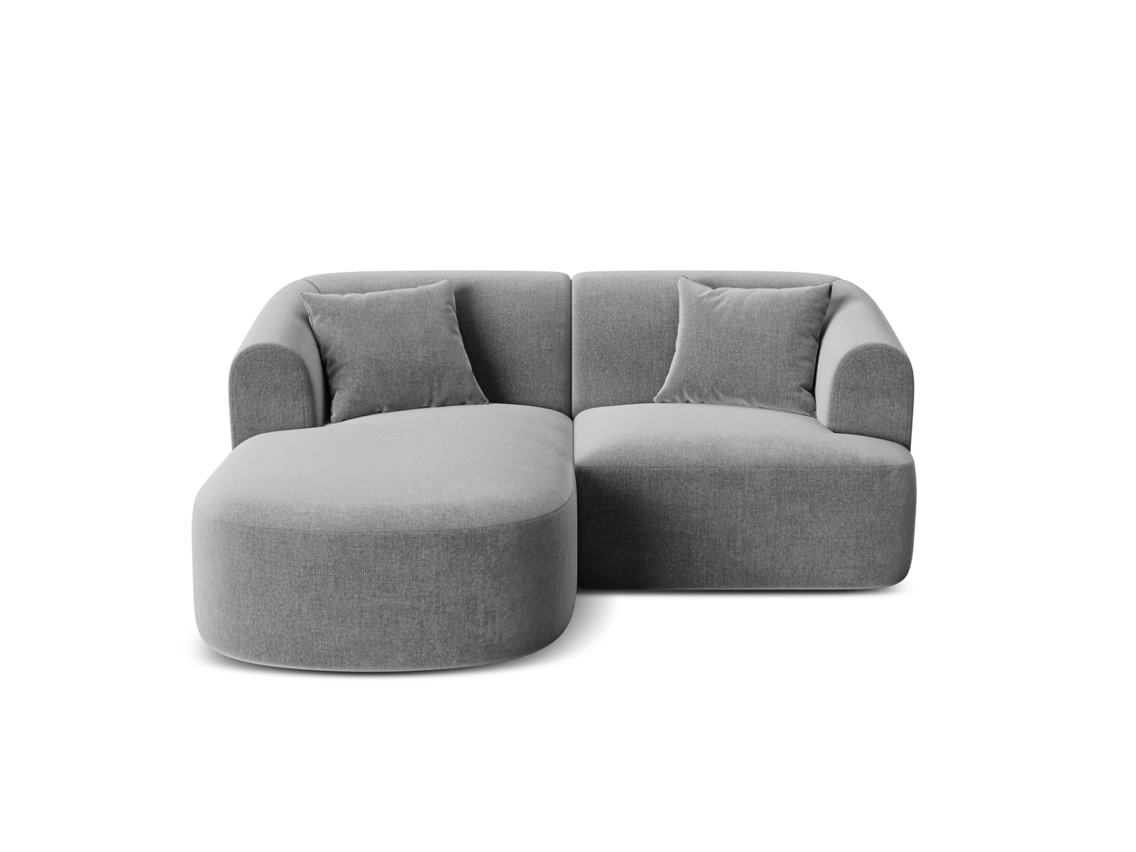 Campi Modular Corner Sofa — Grey / Left