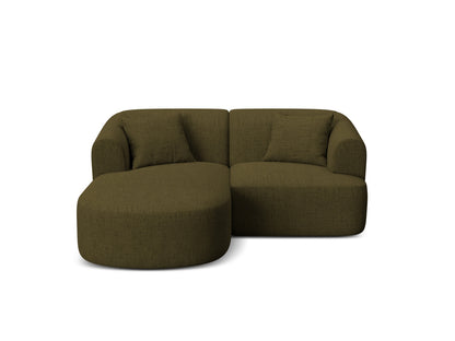 Campi Modular Corner Sofa — Green / Left