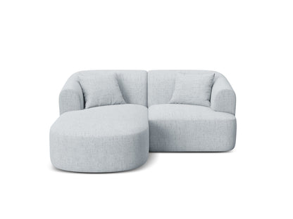 Campi Modular Corner Sofa — Light Grey / Left