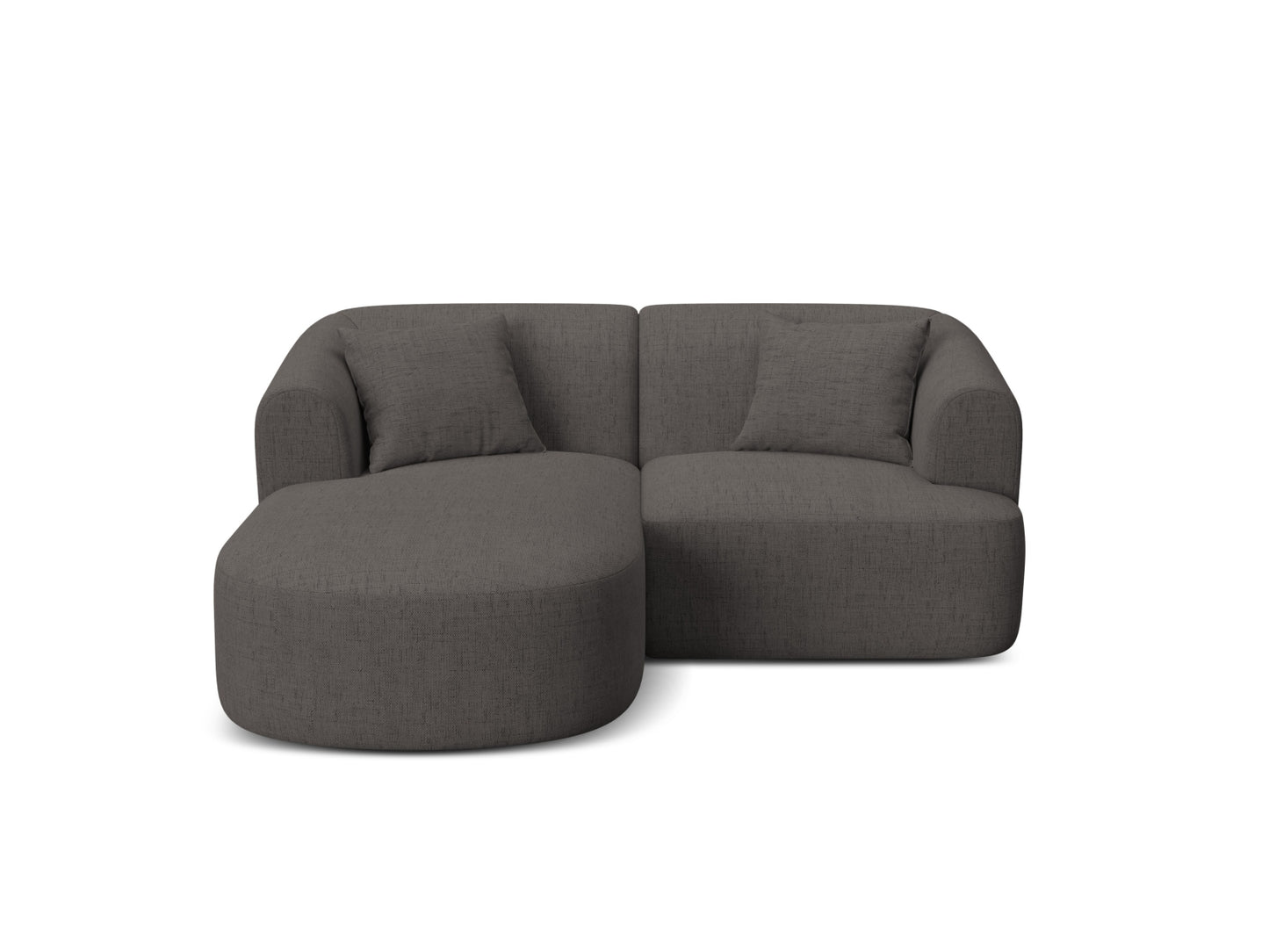 Campi Modular Corner Sofa — Grey / Left
