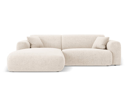 Nolio Corner Sofa, 4 Seats, 235x170 cm — Light Beige / Left