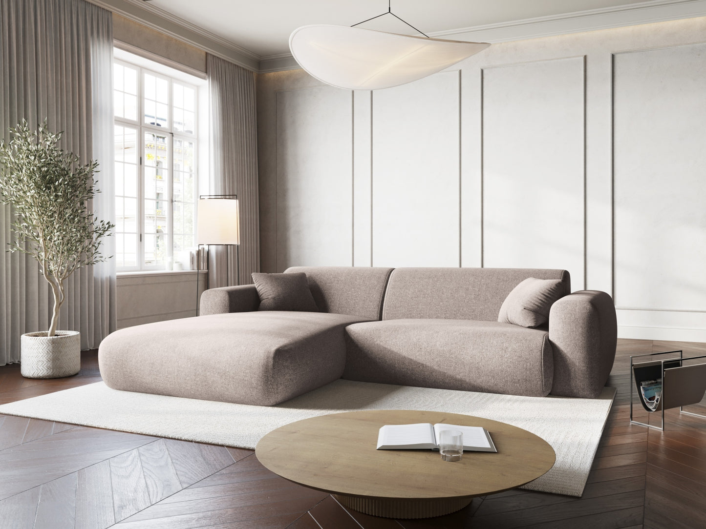 Nolio Corner Sofa, 4 Seats, 235x170 cm
