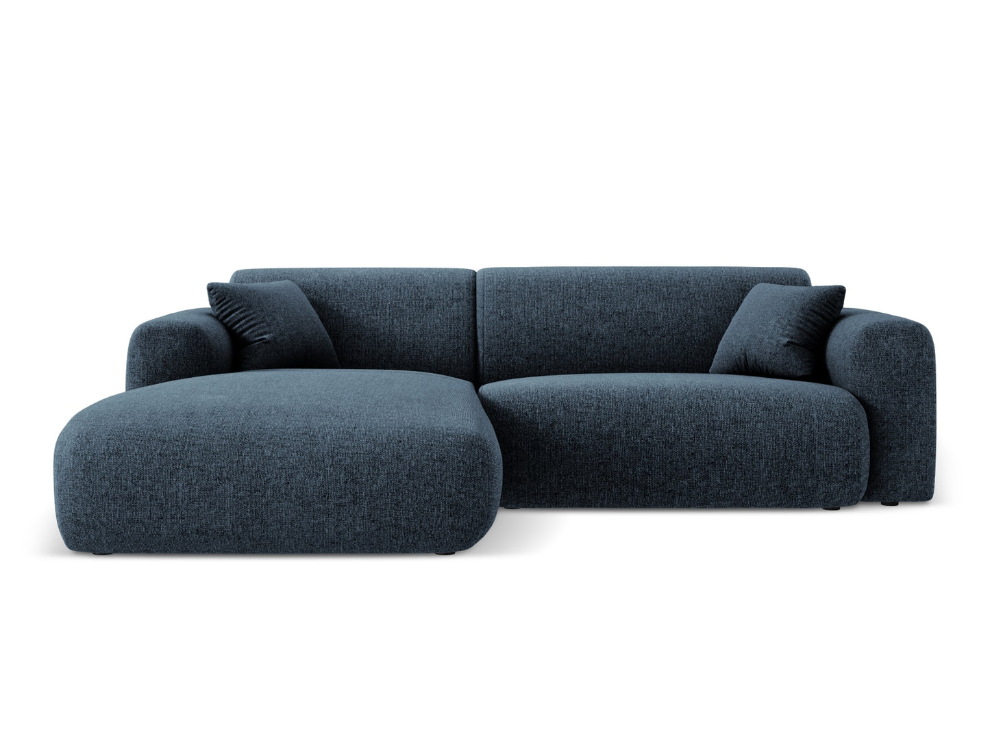 Nolio Corner Sofa, 4 Seats, 235x170 cm — Royal Blue / Left