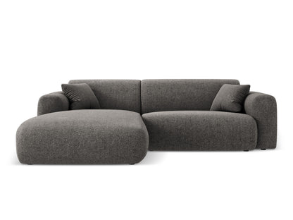 Nolio Corner Sofa, 4 Seats, 235x170 cm — Grey / Left