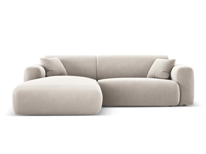Nolio Corner Sofa, 4 Seats, 235x170 cm — Light Beige / Left
