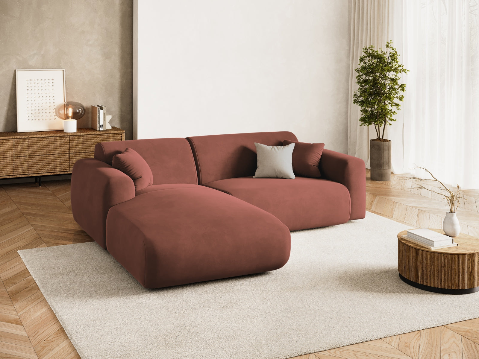 Nolio Corner Sofa, 4 Seats, 235x170 cm
