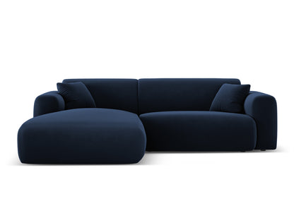Nolio Corner Sofa, 4 Seats, 235x170 cm — Royal Blue / Left