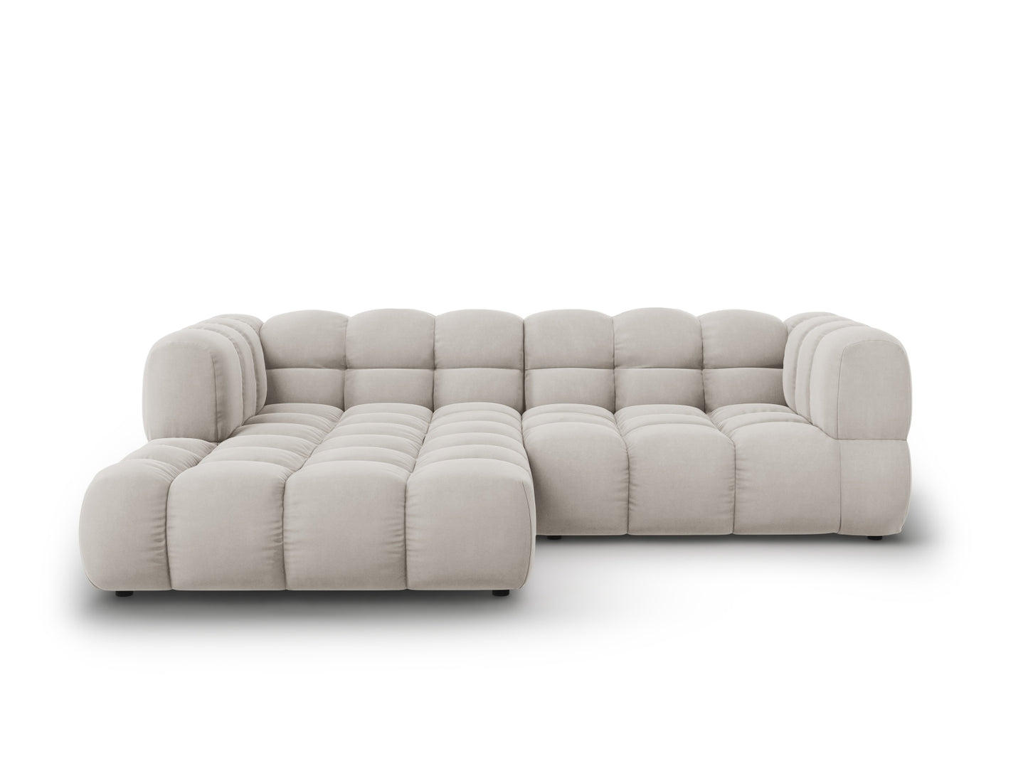 Sky Modular Corner Sofa — Light Beige / Left