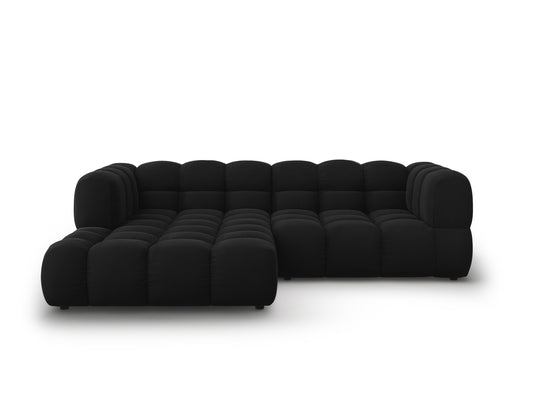 Sky Modular Corner Sofa — Black / Left