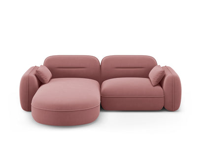 Sydney Modular Corner Sofa — Flamingo / Left