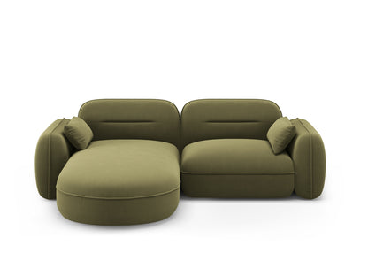 Sydney Modular Corner Sofa — Light Green / Left