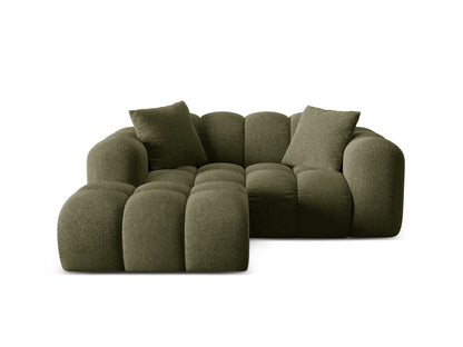 Treno Corner Sofa, 2 Seats, 180x164 cm — Green / Left