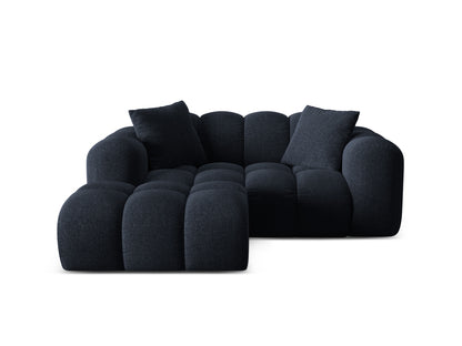 Treno Corner Sofa, 2 Seats, 180x164 cm — Navy Blue / Left