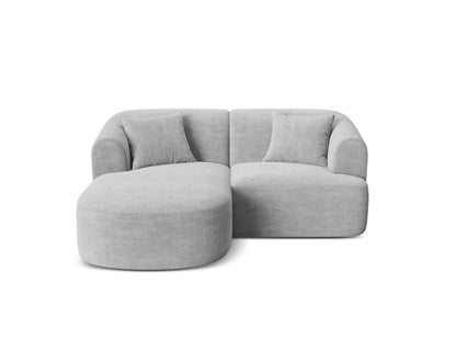 Campi Modular Corner Sofa — Silver / Left