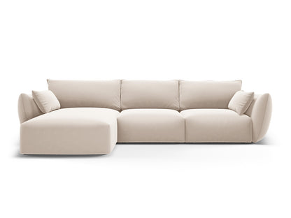 Matera Corner Sofa, 5 Seats, 280x171 cm — Beige / Left