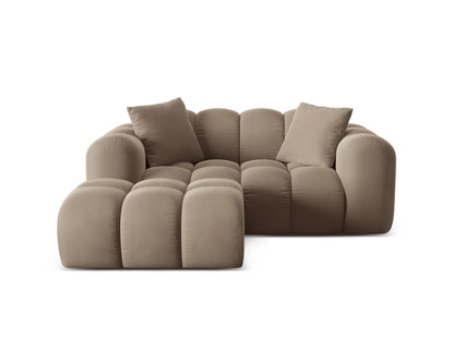 Treno Corner Sofa, 2 Seats, 180x164 cm — Cappuccino / Left