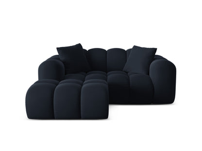 Treno Corner Sofa, 2 Seats, 180x164 cm — Dark Blue / Left