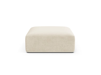 Campi Pouf, 90x90 cm — Light Beige