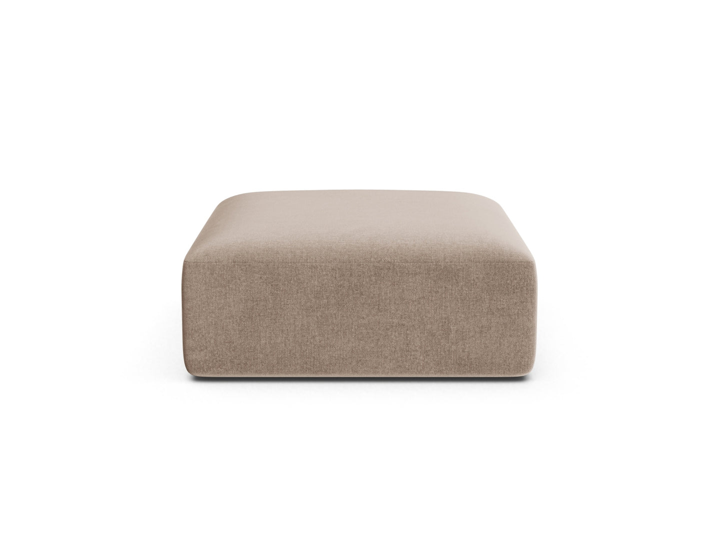 Campi Pouf, 90x90 cm — Dark Beige