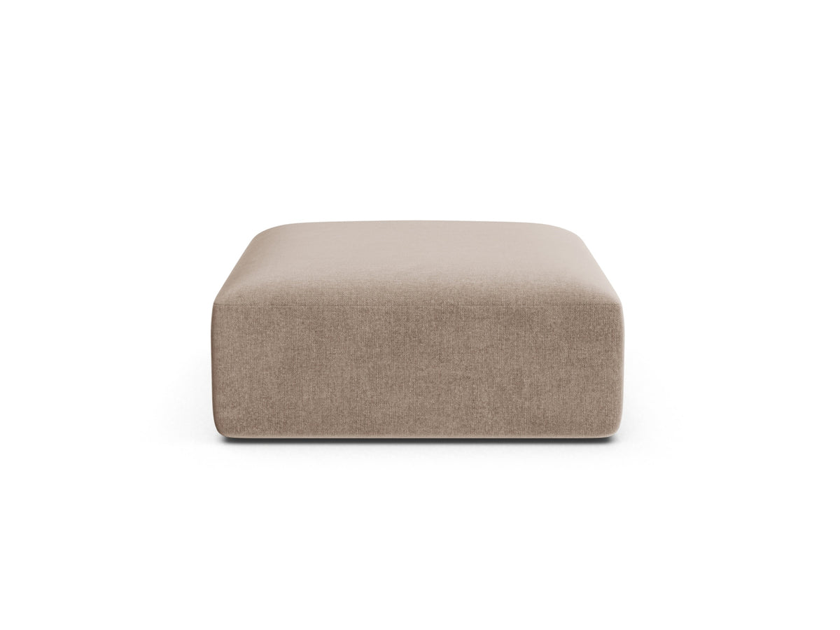 Campi Pouf, 90x90 cm — Dark Beige