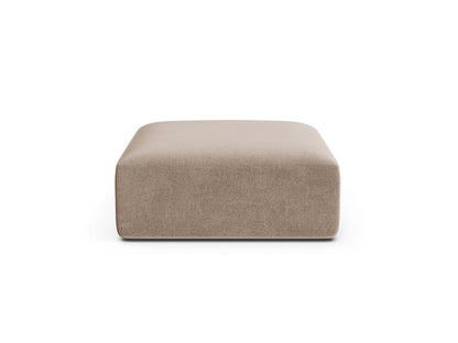 Campi Pouf, 90x90 cm — Dark Beige