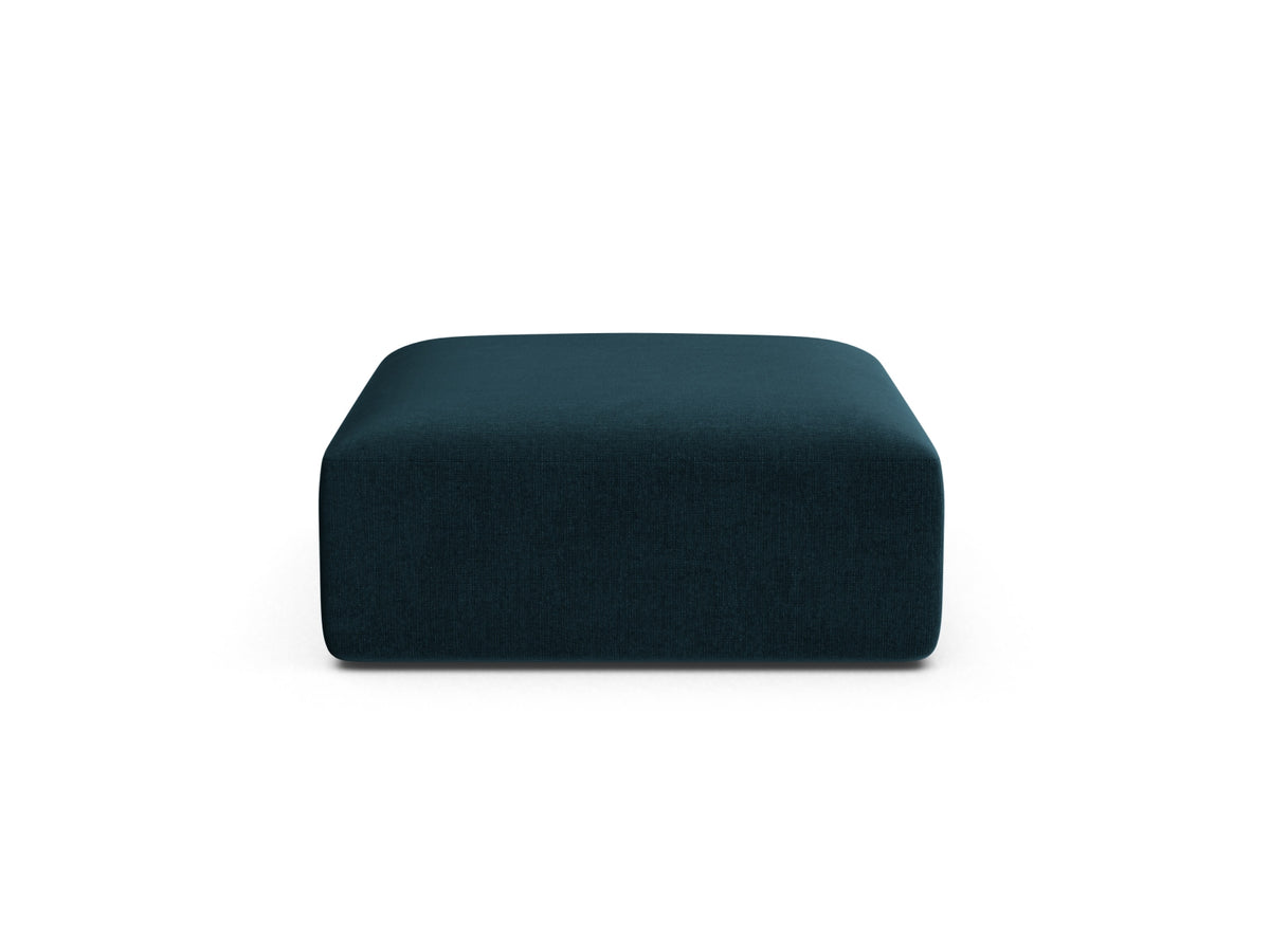 Campi Pouf, 90x90 cm — Deep Petrol