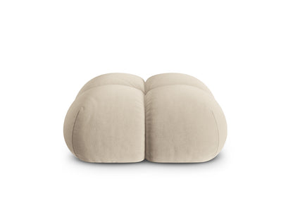 Loretto Pouf, 90x90 cm — Light Beige