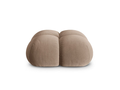 Loretto Pouf, 90x90 cm — Dark Beige
