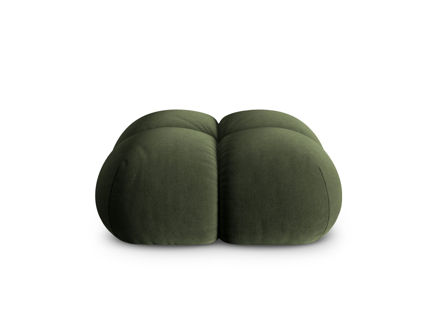 Loretto Pouf, 90x90 cm — Green
