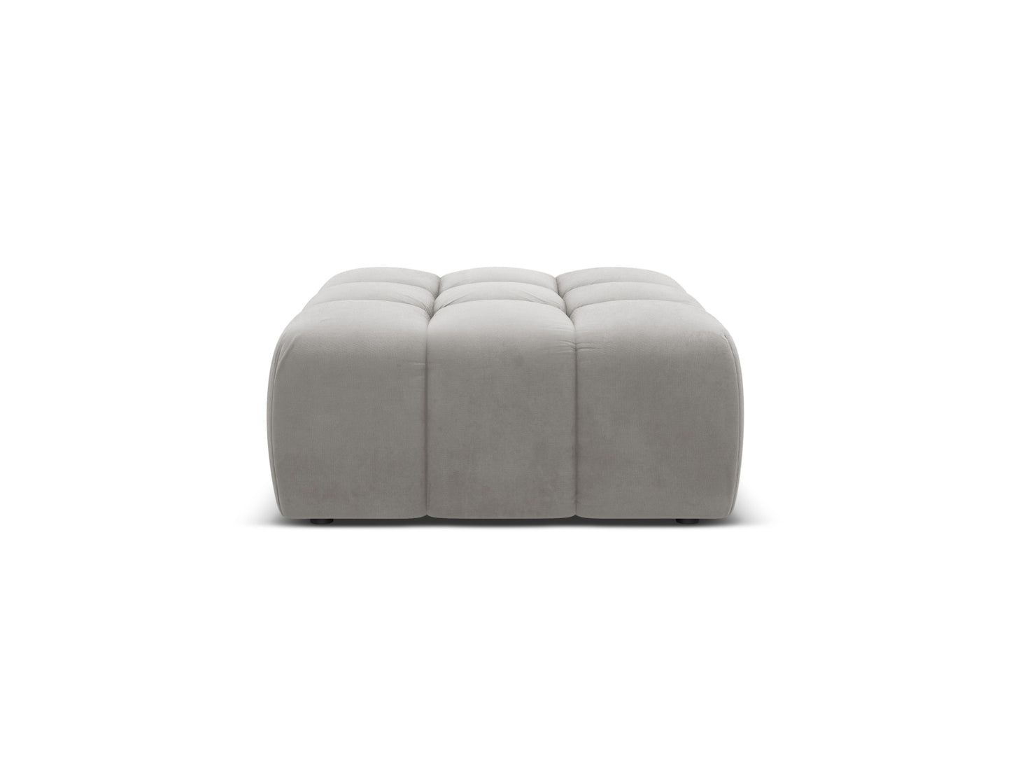 Hawaii Pouf, 100x90 cm — Silver