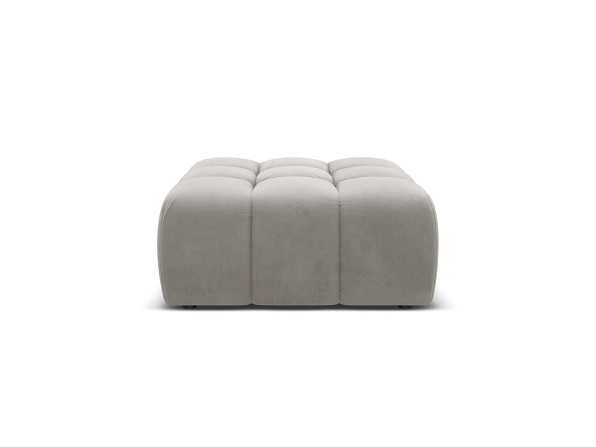 Hawaii Pouf, 100x90 cm — Silver