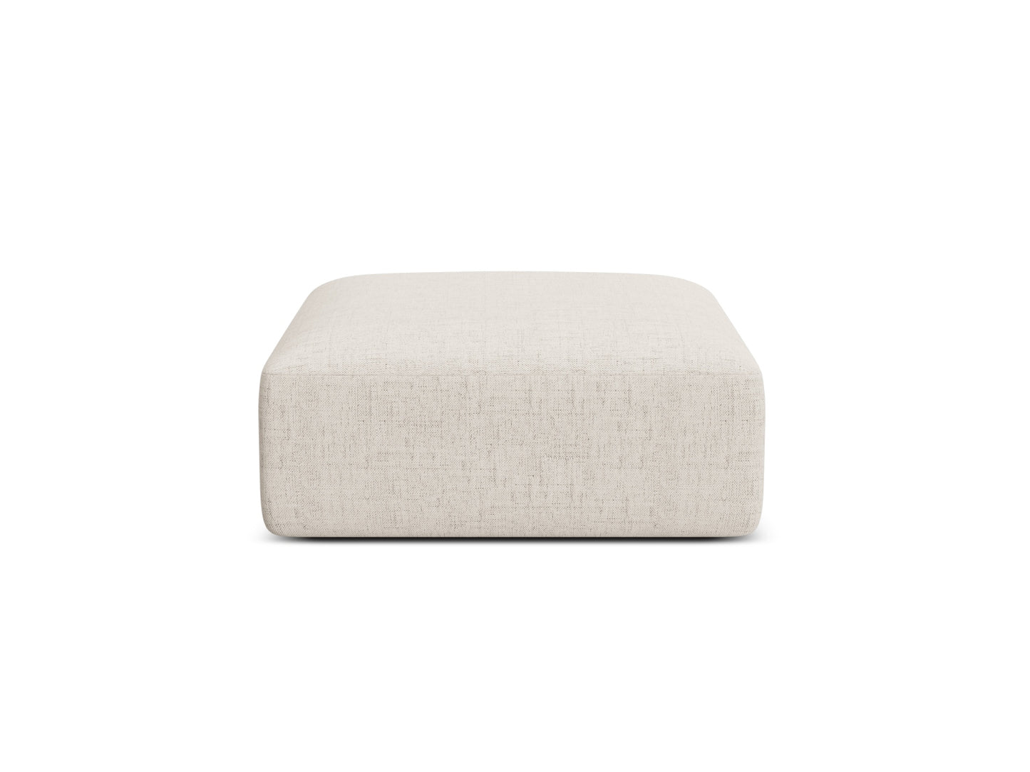 Campi Pouf, 90x90 cm — Light Beige