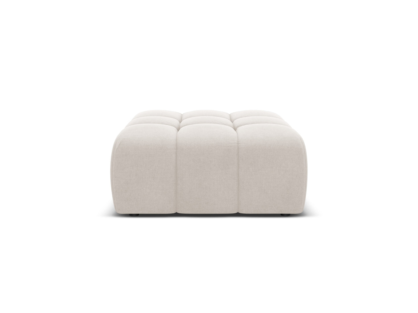 Hawaii Pouf, 100x90 cm — Light Beige