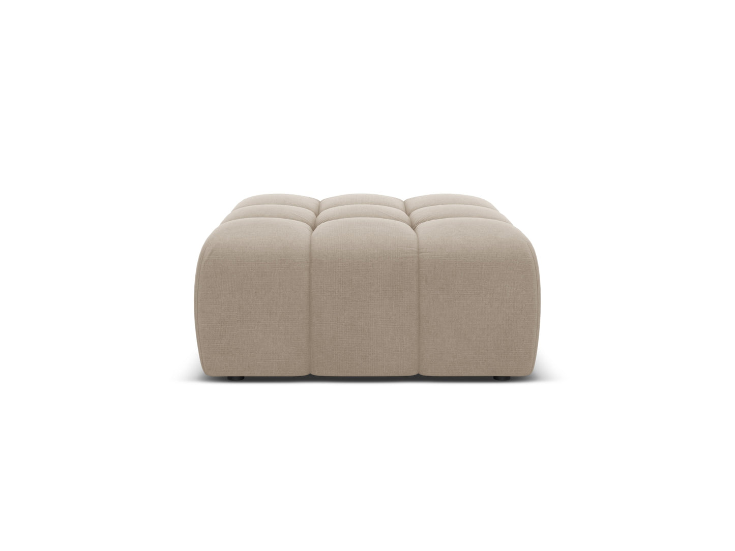 Hawaii Pouf, 100x90 cm — Cappuccino